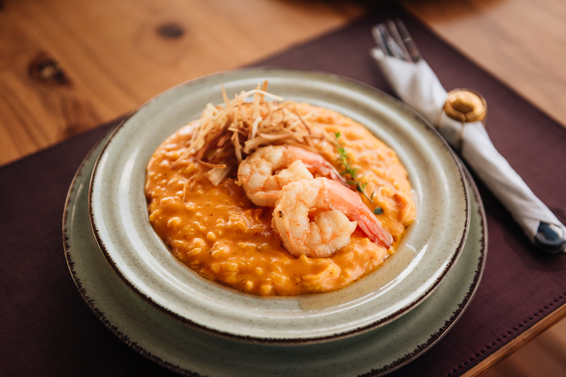Risoto de Camarão Pipas Terroir